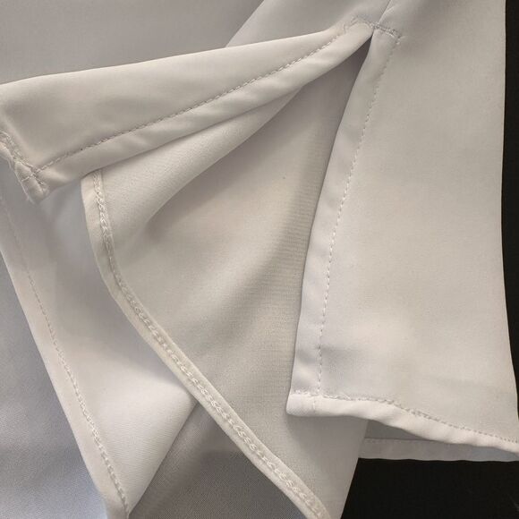 NWT Abercrombie & Fitch MEDIUM White Lined Strapless Top NEW - Picture 8 of 10